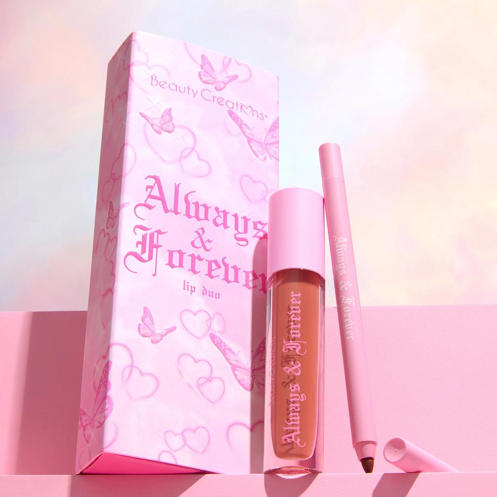 Beauty Creations - DÚO DE LABIOS ALWAYS &amp; FOREVER