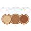 Kleancolor - TREBLE DIMENSION CONTOUR TRIO Medium Shadow