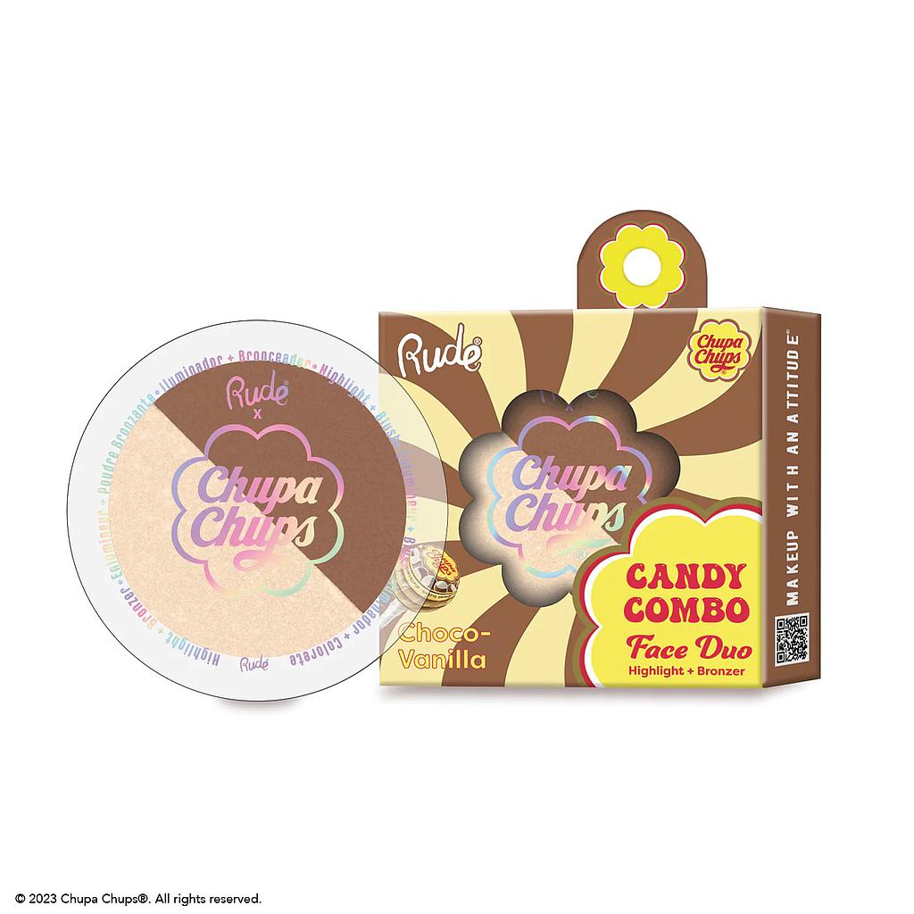 RUDE Chupa Chups Candy Combo Face Duo - Choco-Vanilla main image 0