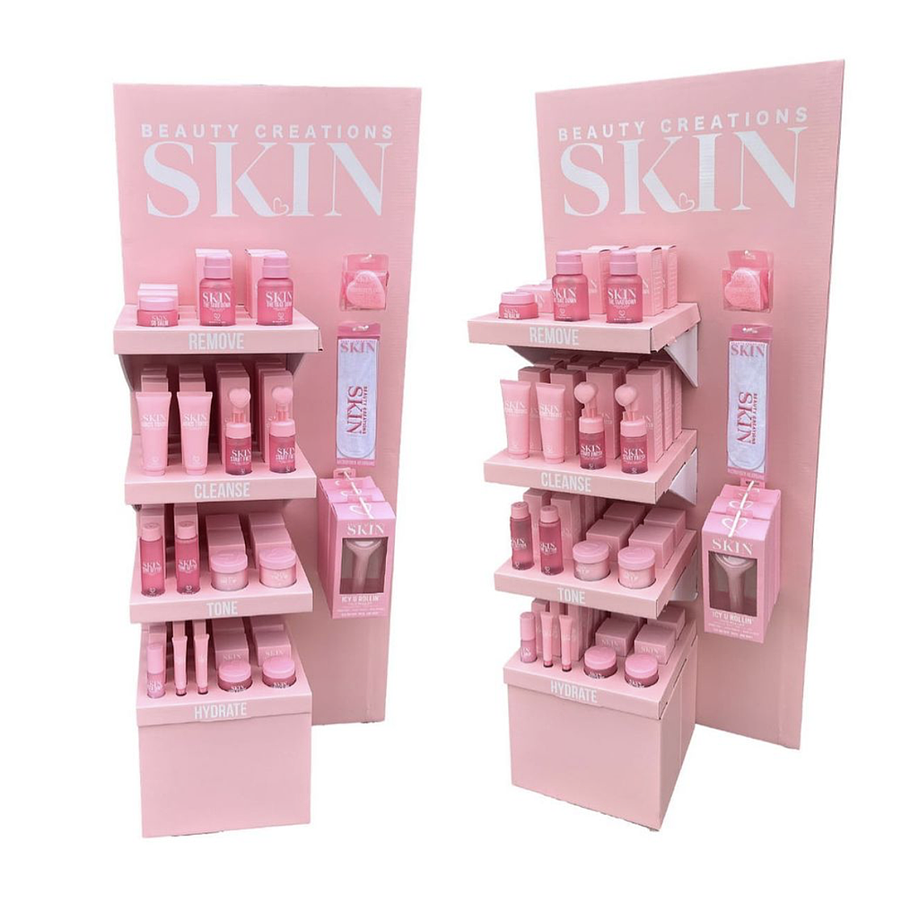 Beauty Creations - Estante SKIN CARE (Sin Productos)