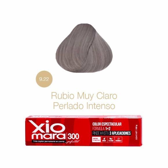 Xiomara - TINTE 300 9.22 Rubio Muy Claro Perlado Intenso
