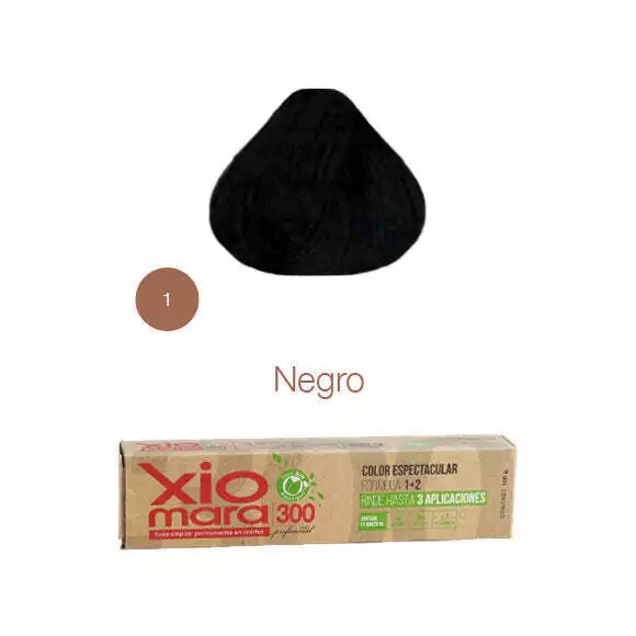 Xiomara - TINTE 300 1.0 SIN AMONIACO NEGRO