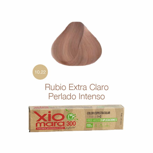 Xiomara - TINTE Sin Amoníaco 300 10.22 Rubio Extra Claro Perlado Intenso