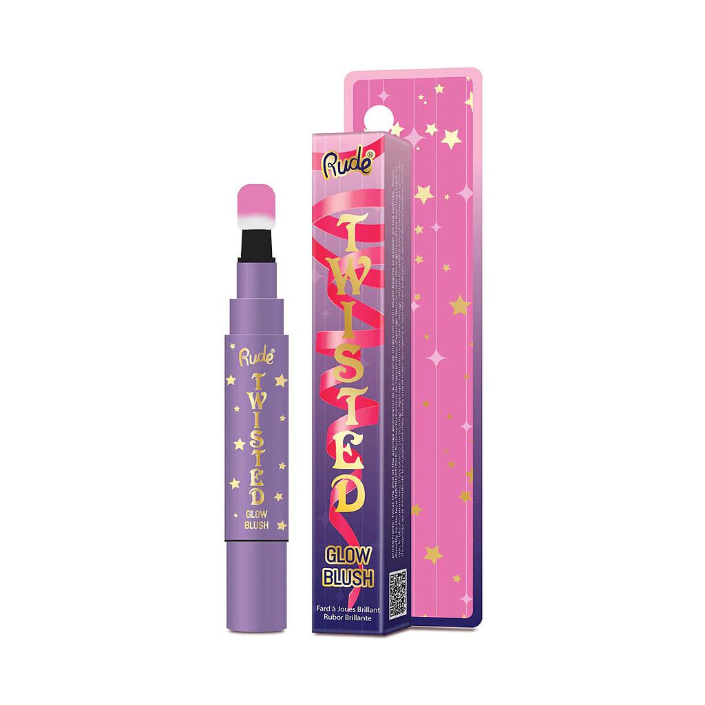 Rubor Twisted Glow Surtido Rude Cosmetics PETAL PINK