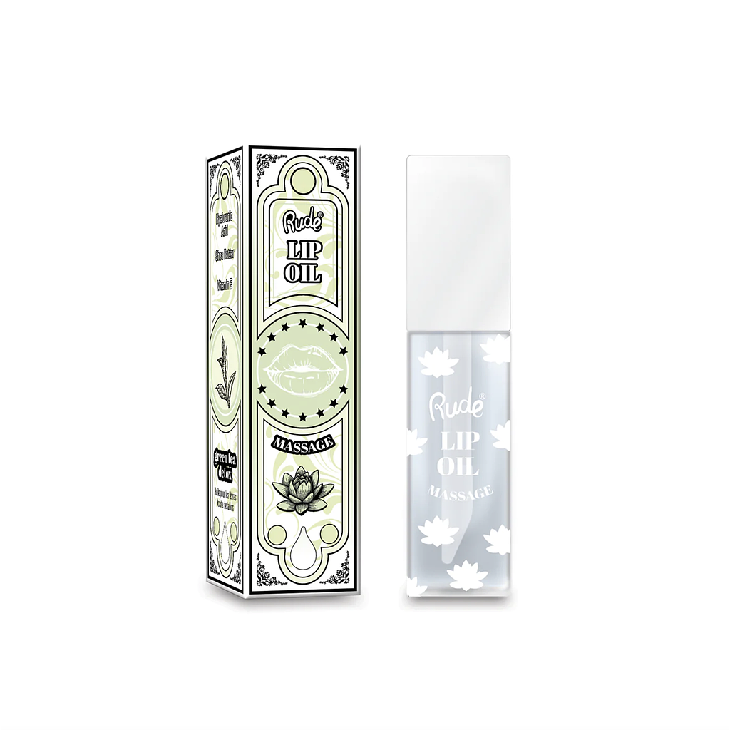 Rude - Lip Oil Massage - Green Tea Detox