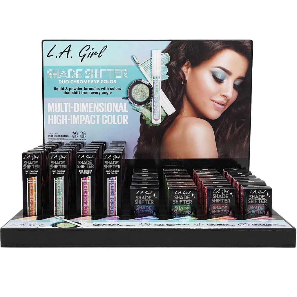 La Girl - Shade Shifter Duo Chrome Display 48 Unidades (GPD506)