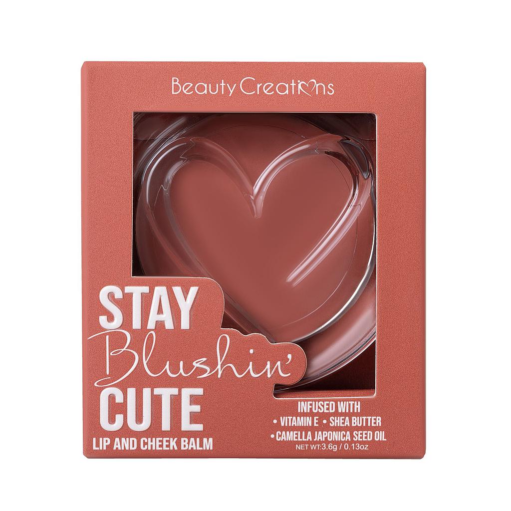 Beauty Creations - Stay Blushing Cute - Balsamo Labios &amp; Mejillas Don`t Say It Twice