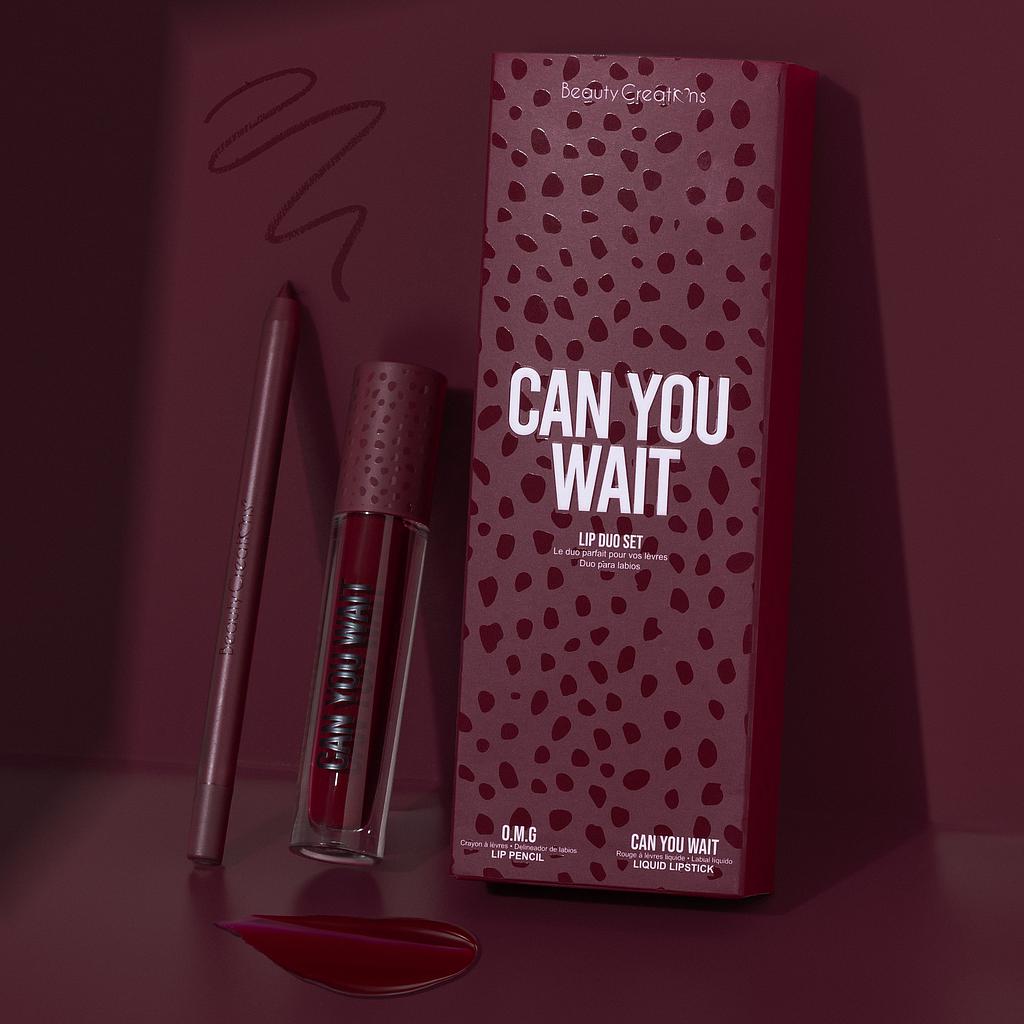 Beauty Creations - KITS DE LABIOS CAN YOU WAIT