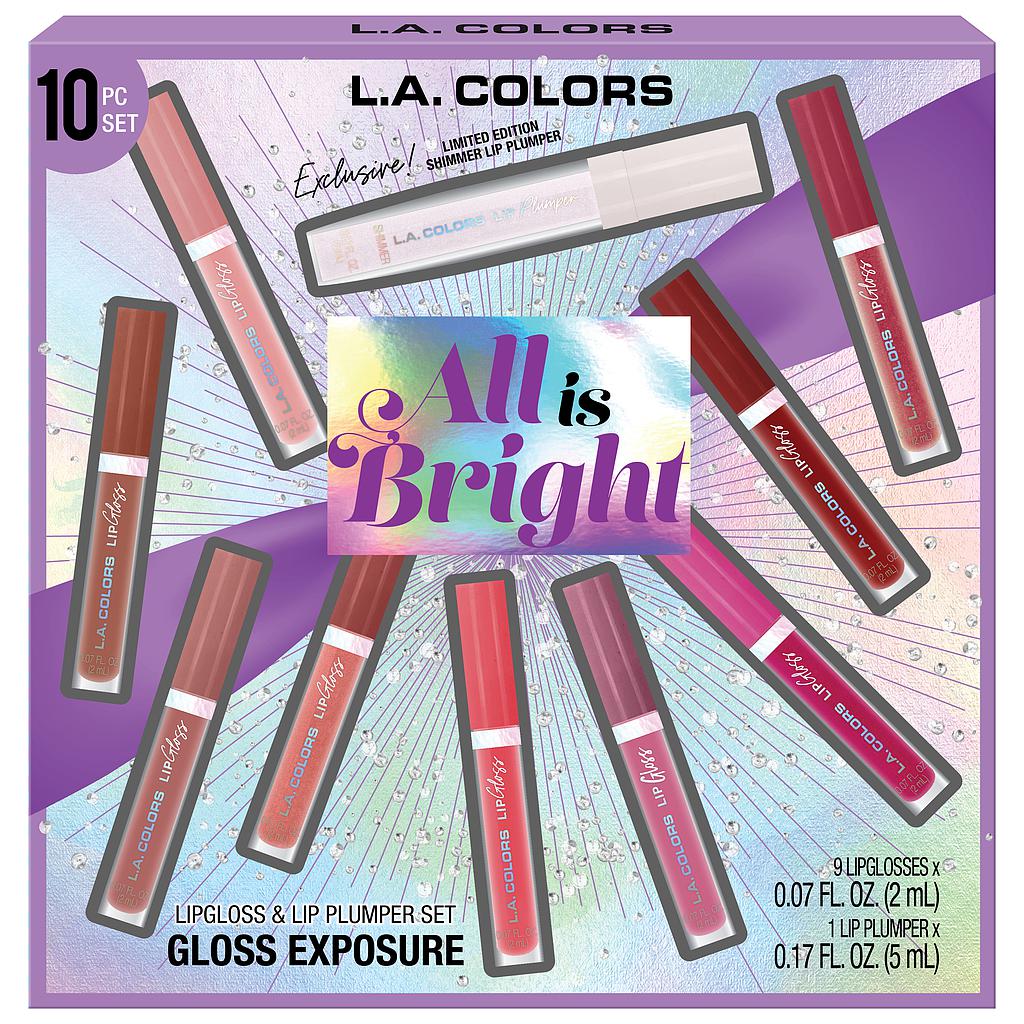 LA COLORS - C43370 Set De Labiales 10 Unidades
