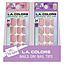 LA COLORS - C43348 Set Uñas Nails On Sparkling Display 12 Set