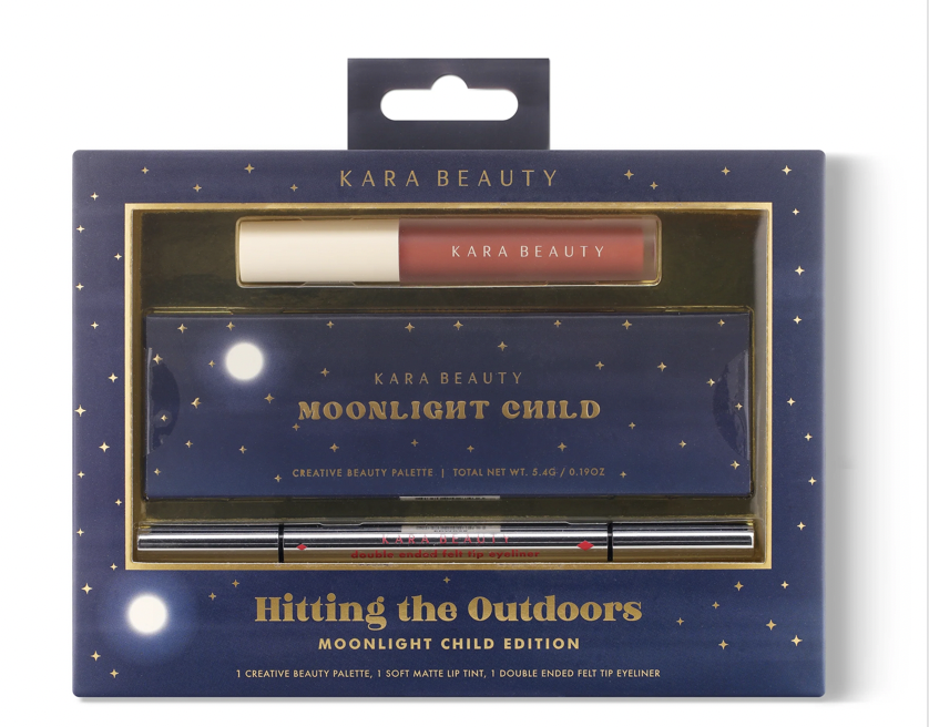 Kara Beauty - Moonlight Child (Sombra + Delineador Doble Punta + Labial)