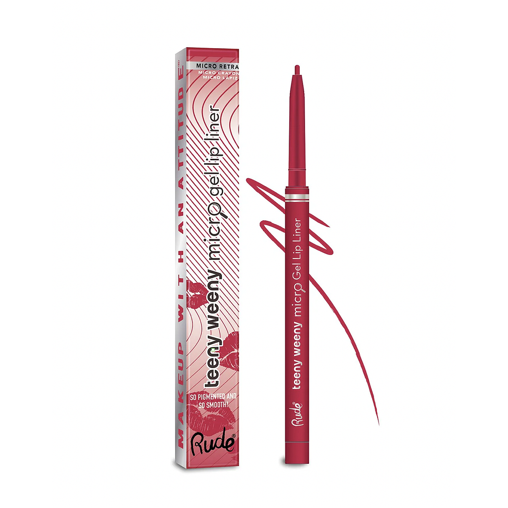 Rude - Teeny Weeny Micro Gel Lip Liner - Seeingn Red