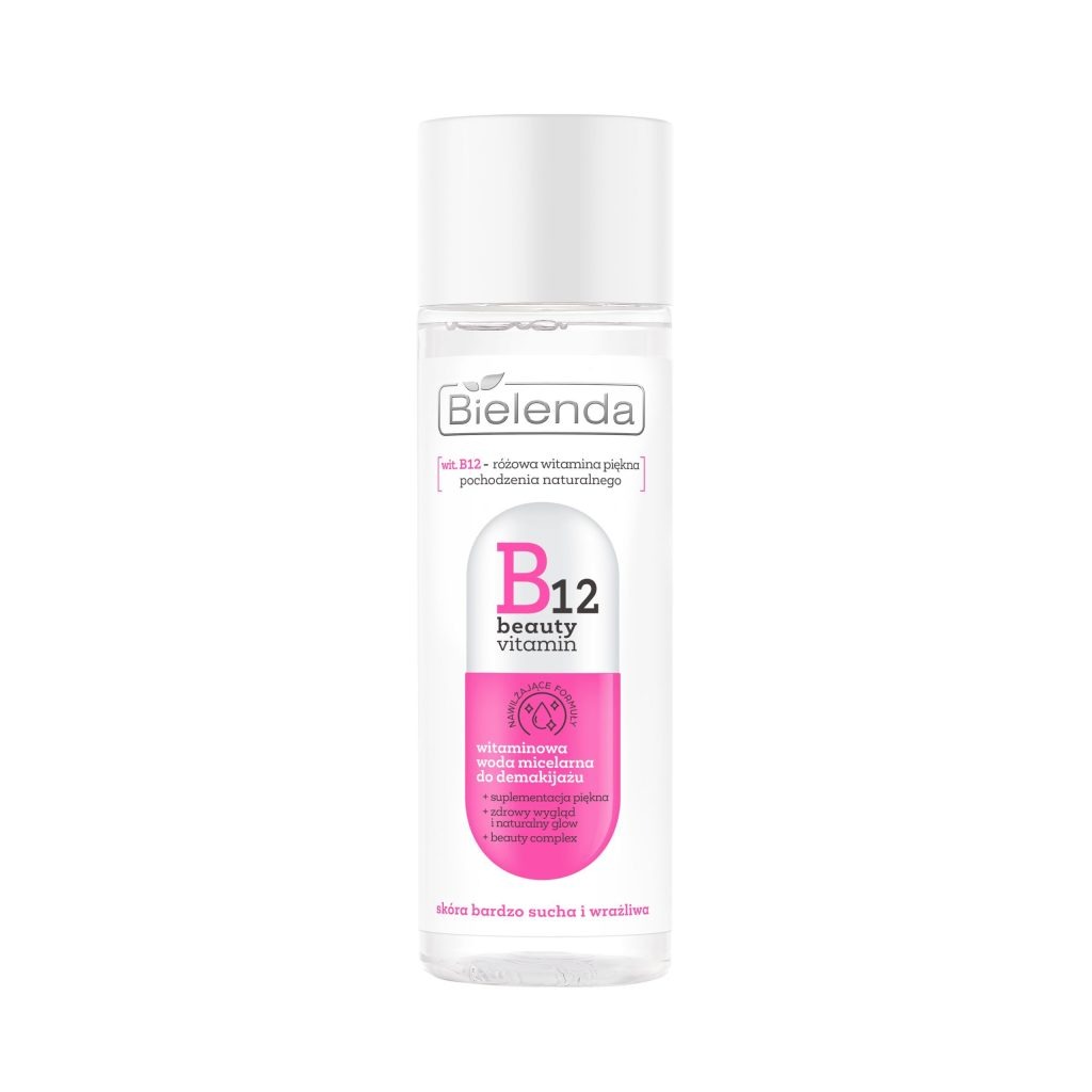 BIELENDA - B12 Beauty Agua Micelar Vitaminada para Desmaquillar 200ml