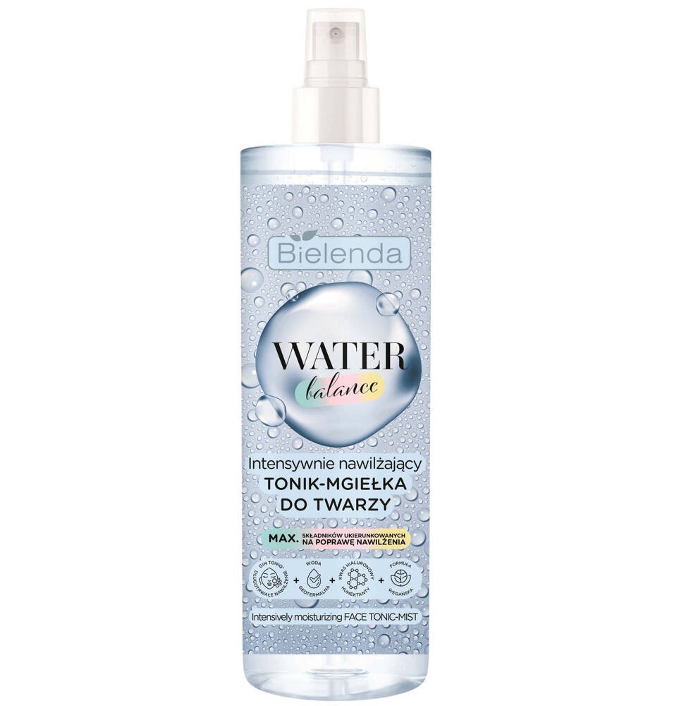 BIELENDA - Water Balance Tonico Hidratante Intensivo Bruma Facial