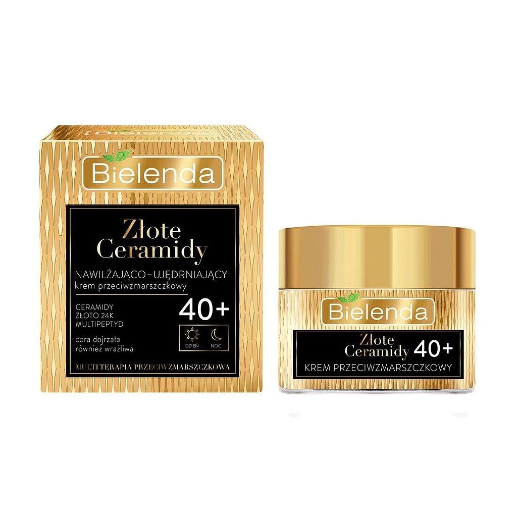 BIELENDA - Crema Facial Antiarrugas 40+ Hidratante y Reafirmante 50 ml