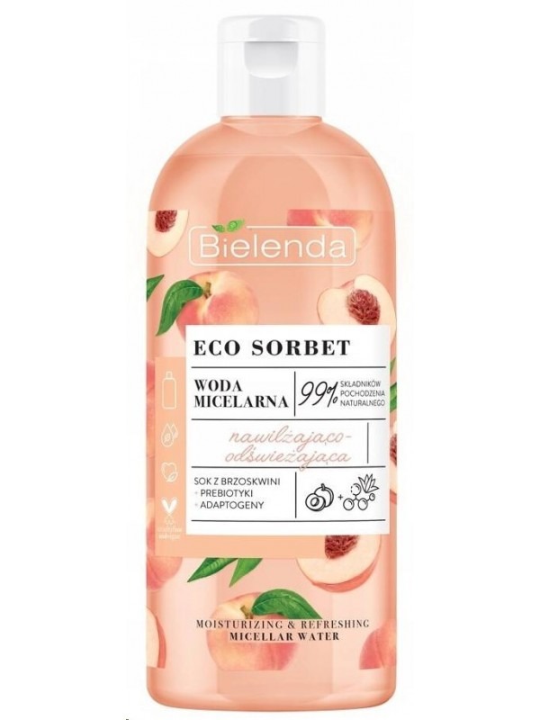BIELENDA - Agua Micelar Hidratante y Nutritiva Melocotón 500 ml