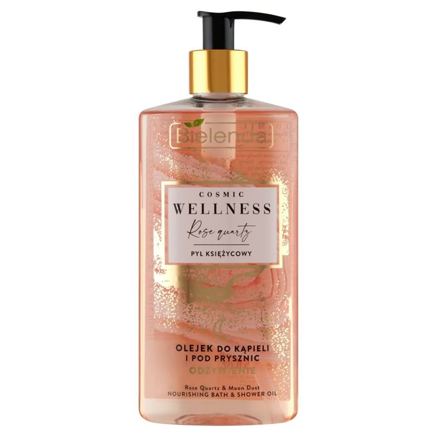 BIELENDA - Cosmic Wellness Aceite Regenerador de Baño y Ducha Cuarzo Rosa Polvo de Luna 250ml
