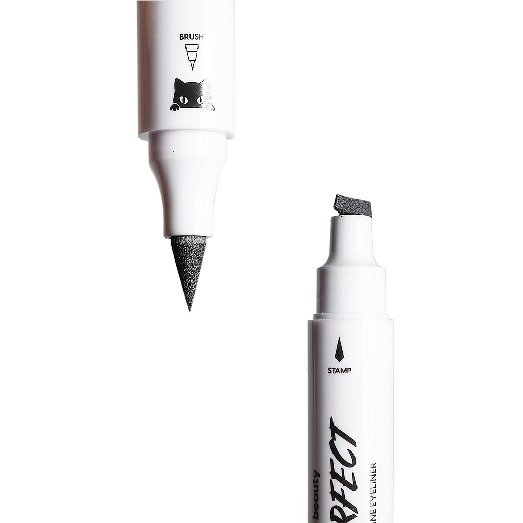 Kara Beauty - Delineador Ojos PURRFECT Stamp &amp; Line Negro