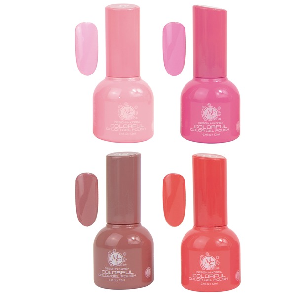 COLORFUL Collection GEL “O” Little Rose 4pz de 12ml c/u