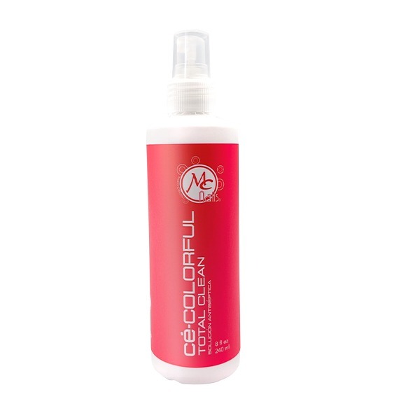 COLORFUL TOTAL CLEAN (SOLUCION ANTISEPTICA) 8OZ AROMA ALMOND