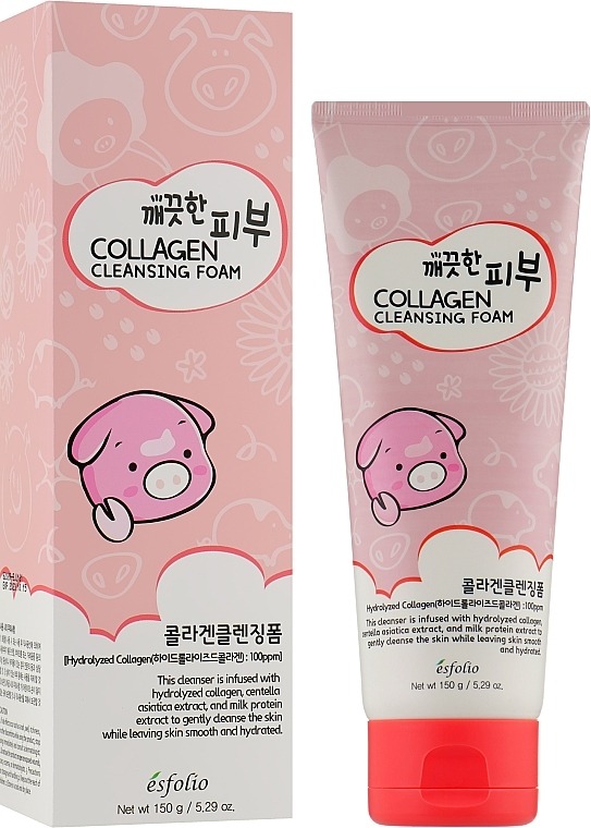 ESFOLIO - Pure Skin Collagen Cleansing Foam