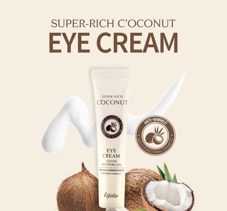 ESFOLIO - Super-Rich Coconut Eye Cream