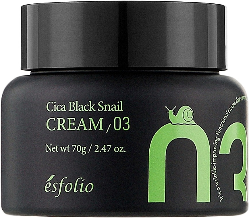 ESFOLIO - Cica Blacksnail Cream