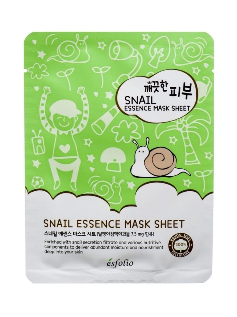 ESFOLIO - Pure Skin Snail Essence Mask Sheet