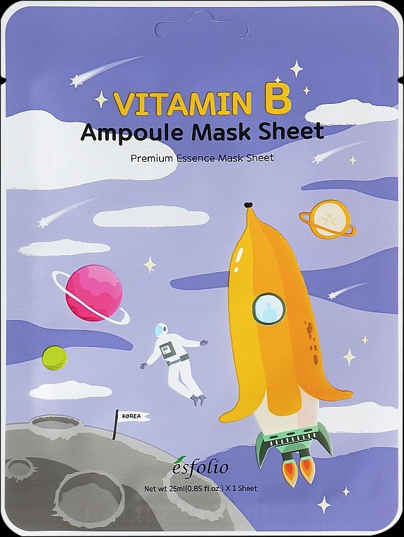 ESFOLIO - Vitamin B Ampoule Mask Sheet