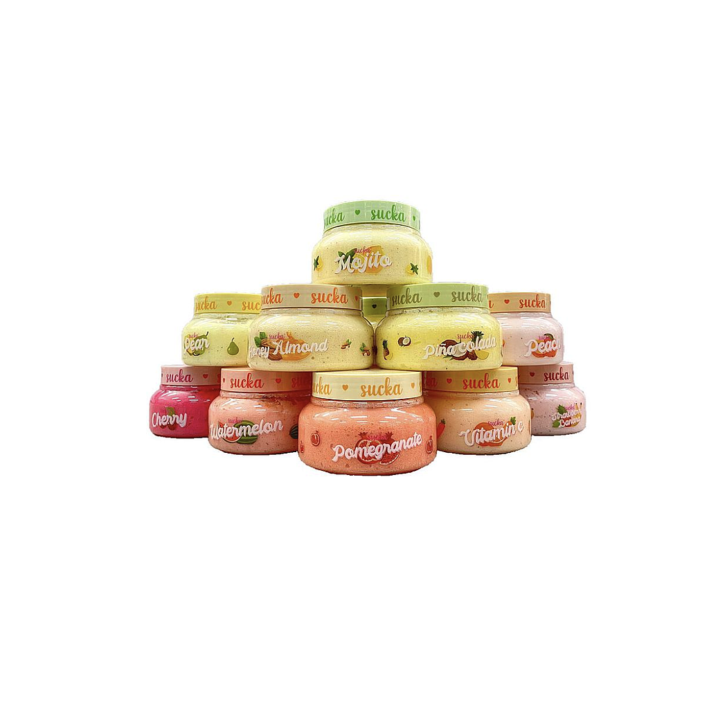 Misucka - Exfoliantes 24 Unidades Surtidas 7 aromas