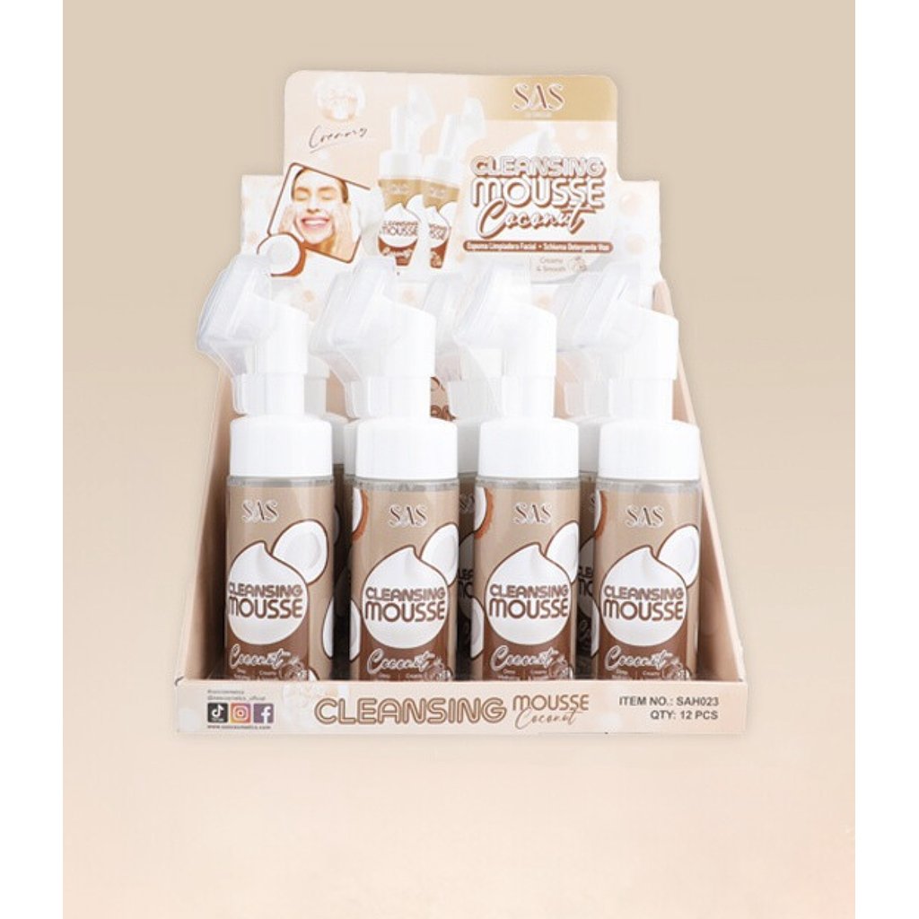 Sas - Espuma Limpiadora Facial de Coconut  SAH023