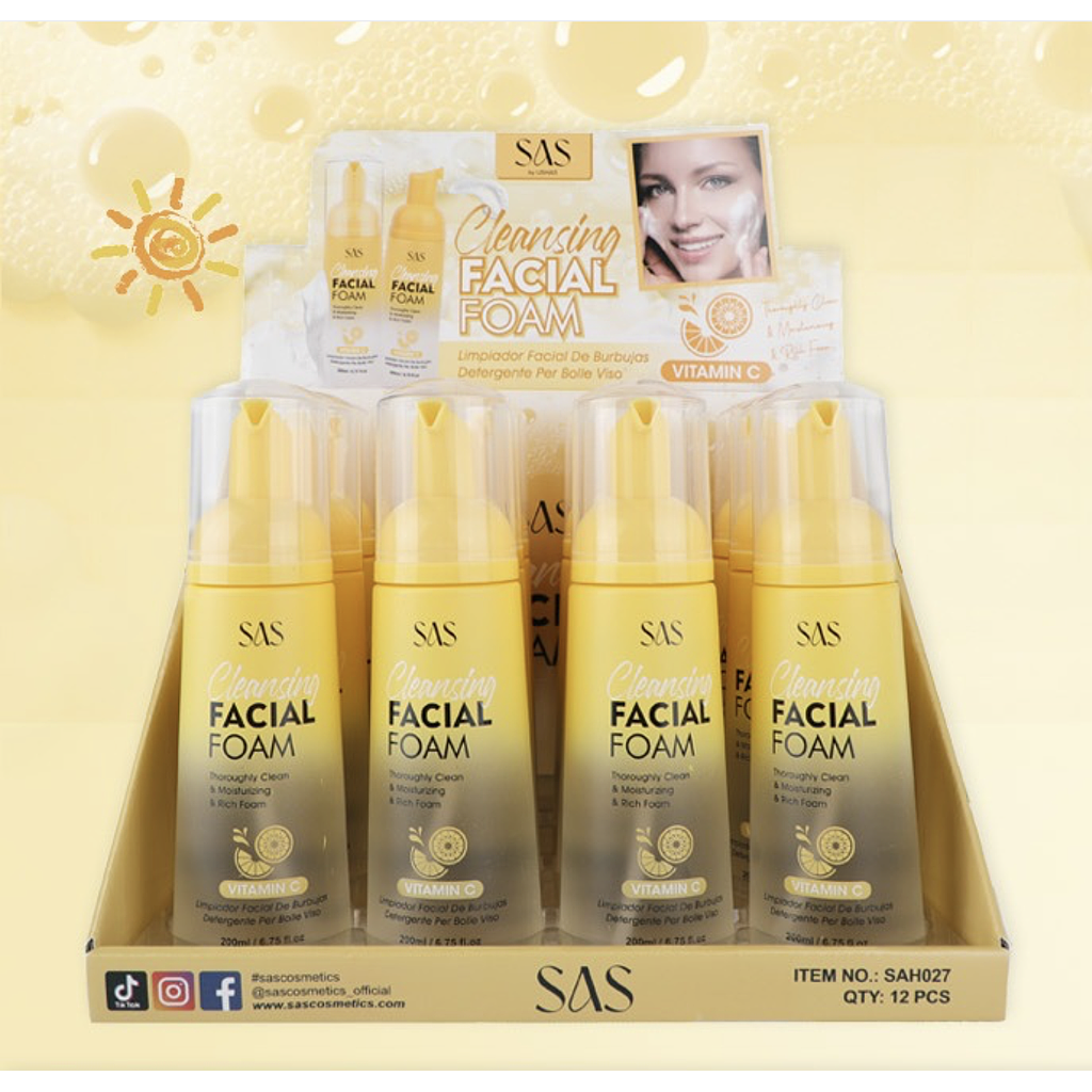 Sas - Limpiador Facial Espuma de Vitamina C  SAH027