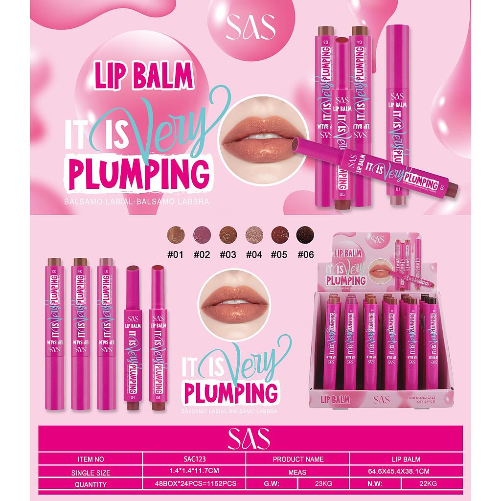 Sas - Brillo Labial Plumping  SAC123
