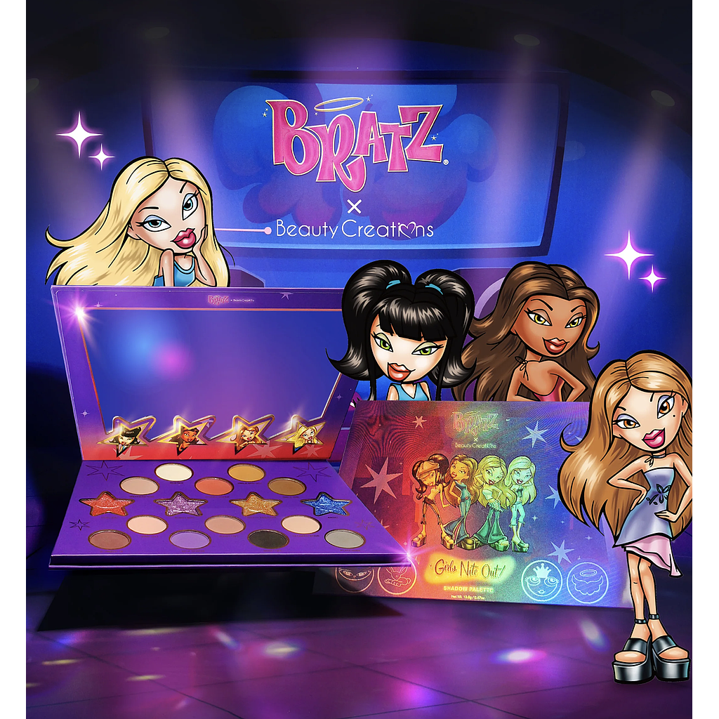 Beauty Creations x Bratz - Girls Nite Out Paleta De Sombras