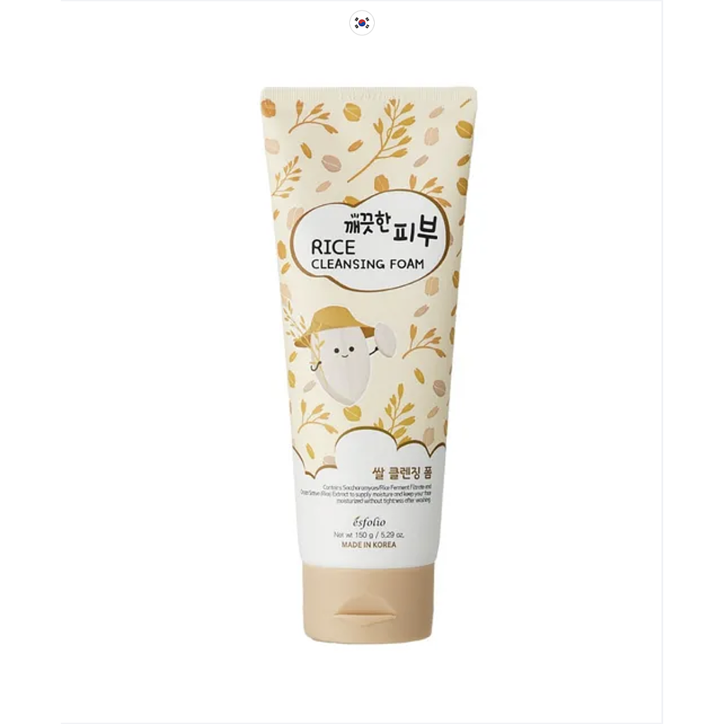 ESFOLIO - Pure Skin Rice Cleansing Foam