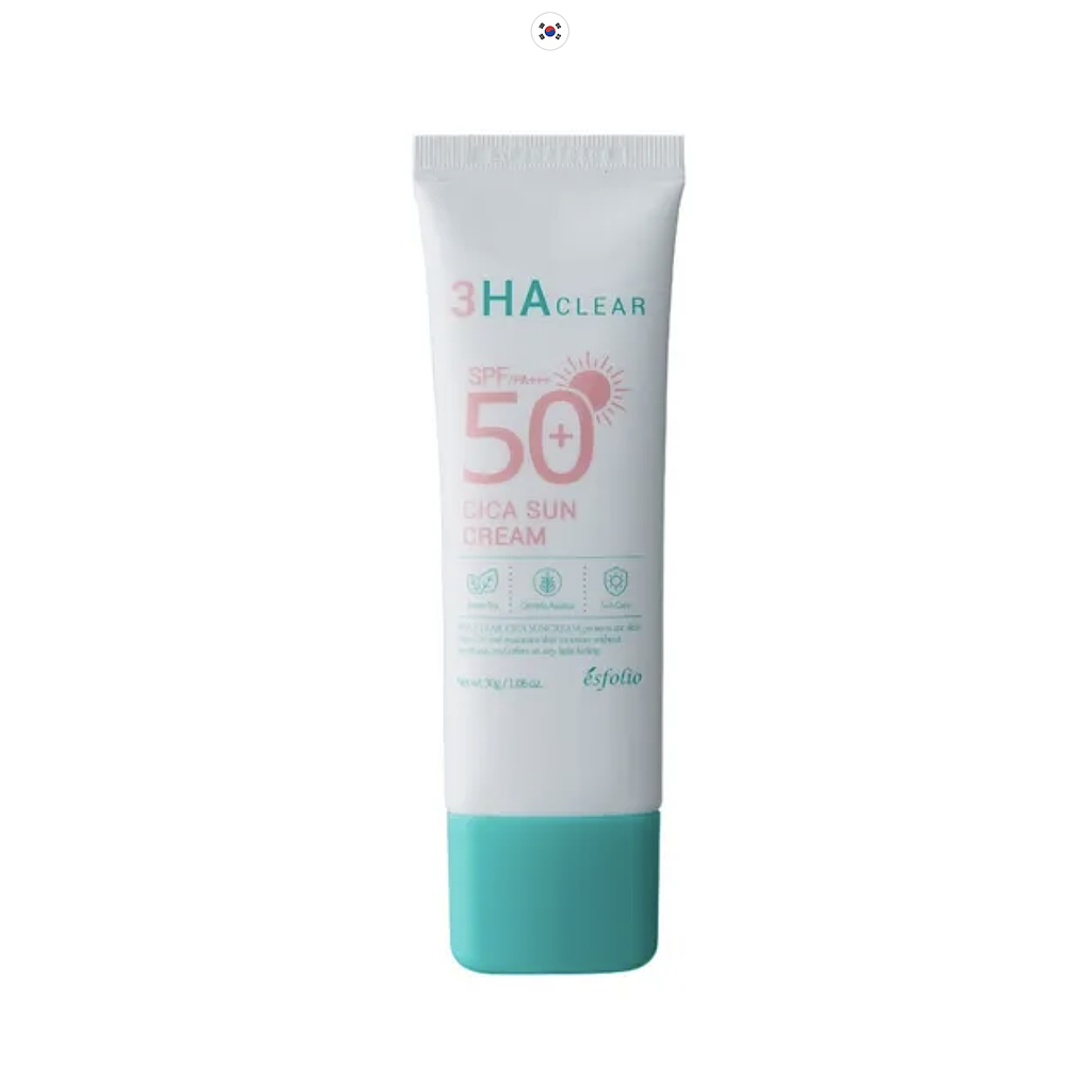 ESFOLIO - 3HA Clear Cica Sun Cream | MAKEMORE