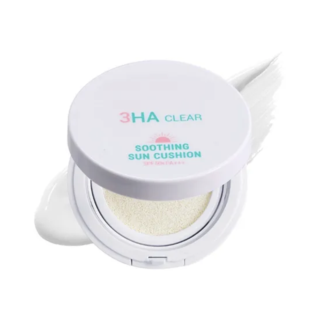 ESFOLIO - 3HA Clear Soothing Sun Cushion (White) | MAKEMORE