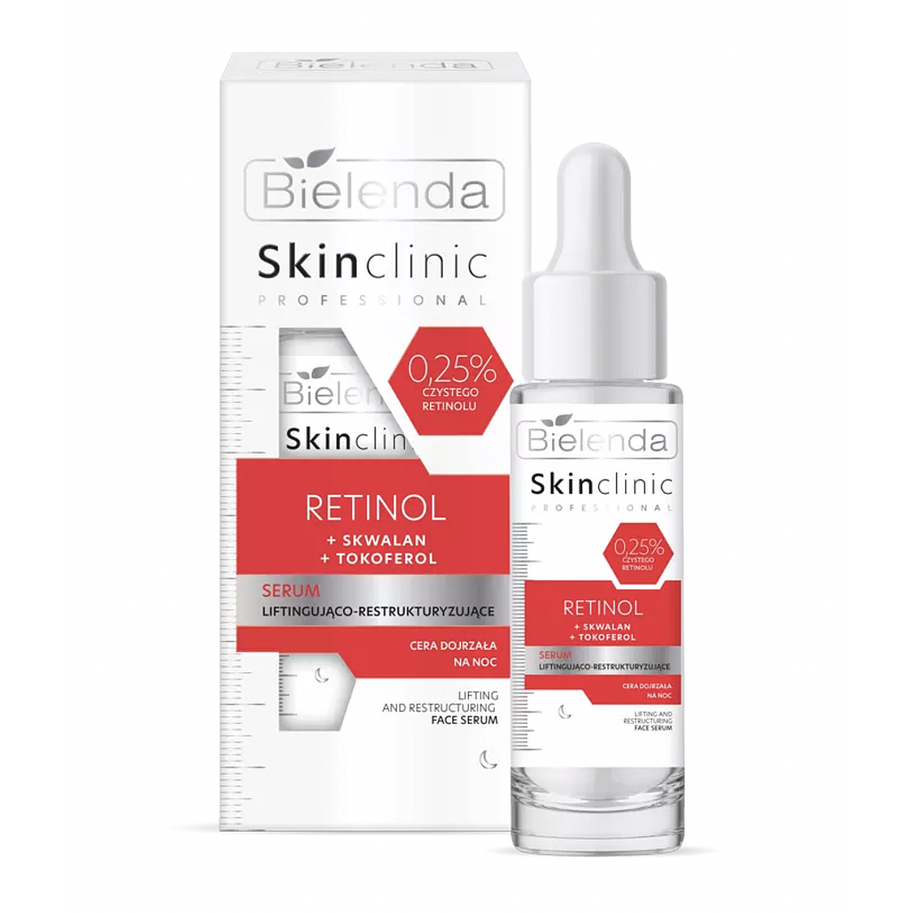 BIELENDA - SKIN CLINIC PROFESSIONAL RETINOL Suero lifting y reestructuración