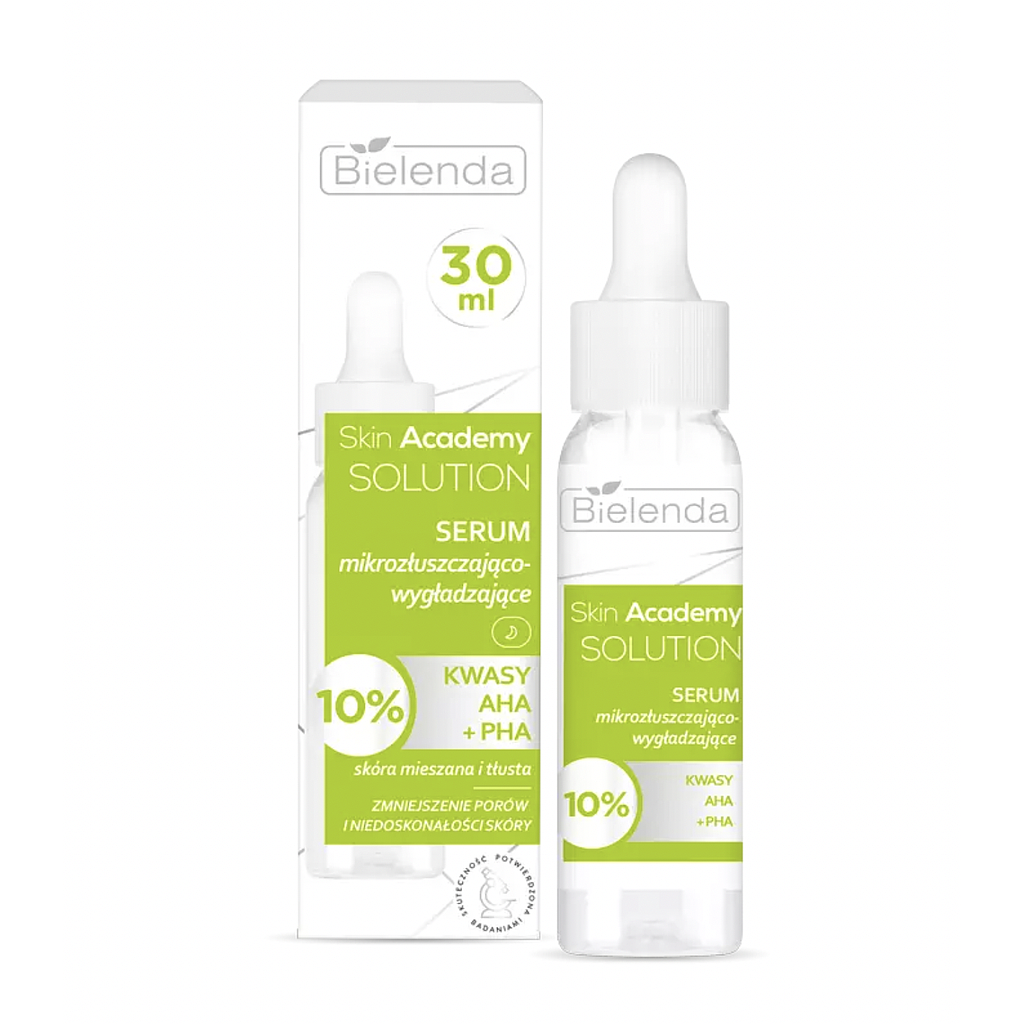 BIELENDA - SKIN ACADEMY SOLUTION Suero microexfoliante y suavizante