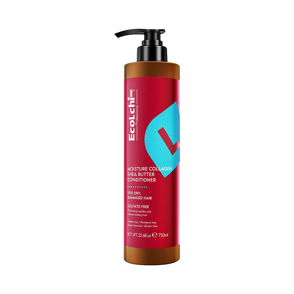 Ecolchi - MOISTURE COLLAGEN SHEA BUTTER CONDITIONER 750ml | MAKEMORE