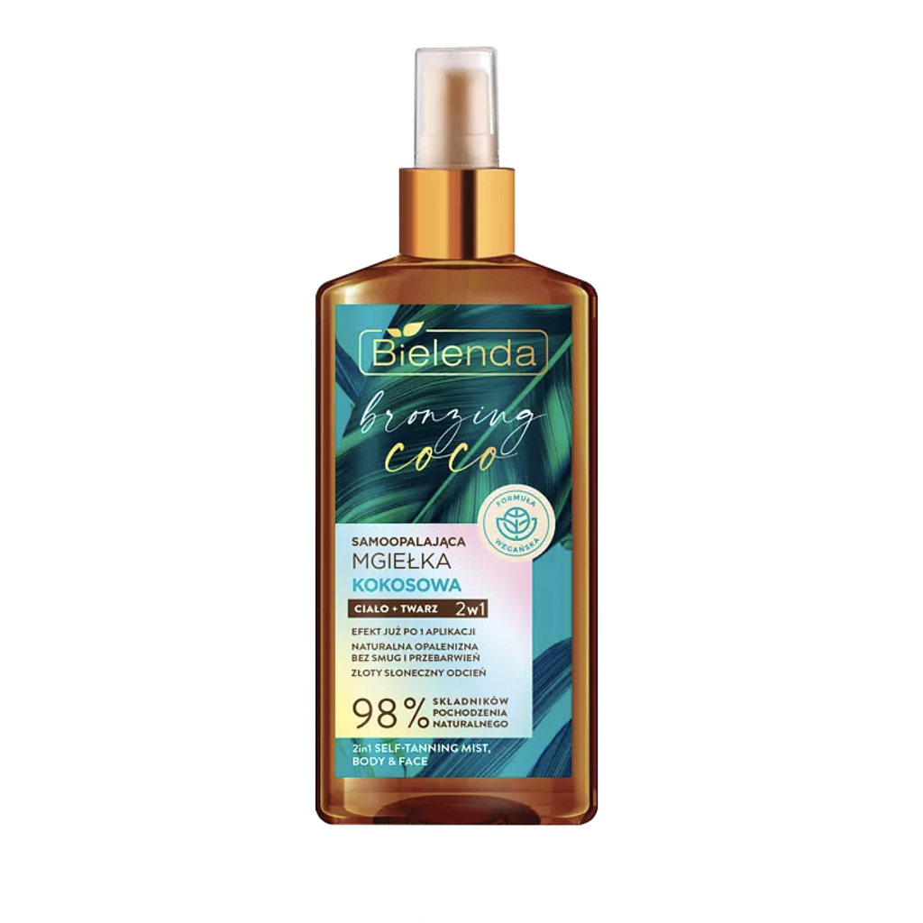 BIELENDA - BRONZING COCO Self-tanning mist body + face 2in1