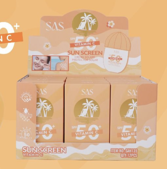 Sas - Protector Solar 50SPF Vitamina C SAH135