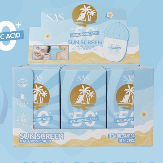 Sas - Protector Solar 50SPF Acido Hialuronico SAH134