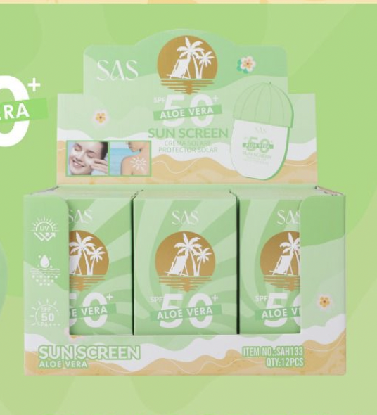 Sas - Protector Solar 50SPF Aloe Vera SAH133
