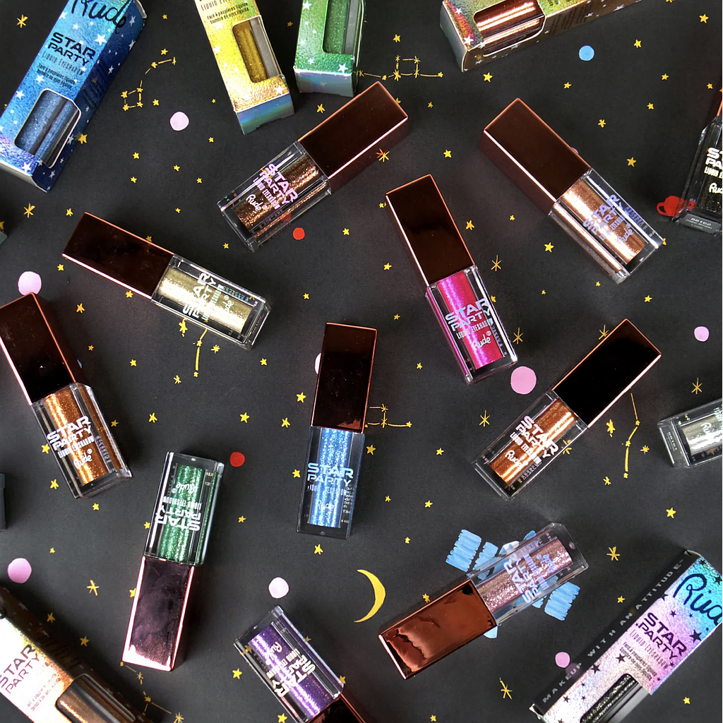 Rude - Star Party Liquid Glitter Eyeshadow