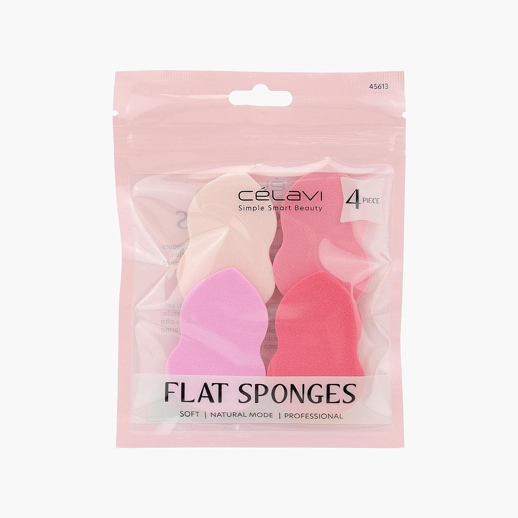 CELAVI - Flat Sponges 4 Unidades (45613)