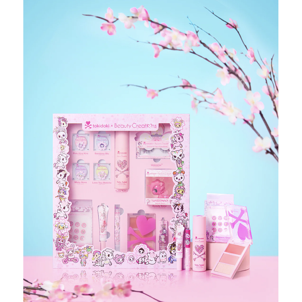 Beauty Creations x Tokidoki - Hanami Picnic Collection PR