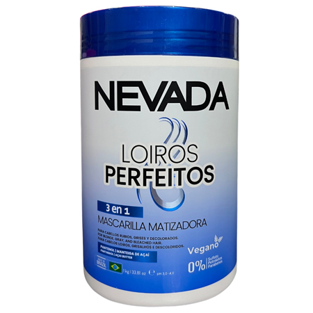 NEVADA - MASCARILLA CAPILAR 3 EN 1 LOIROS PARA RUBIOS 1kg
