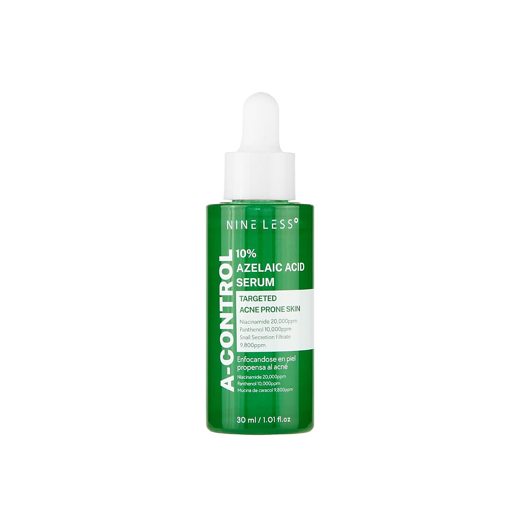 Nineless - A-Control 10% Azelaic Acid Serum 30ml – Manchas, Espinillas, Inflamaciones