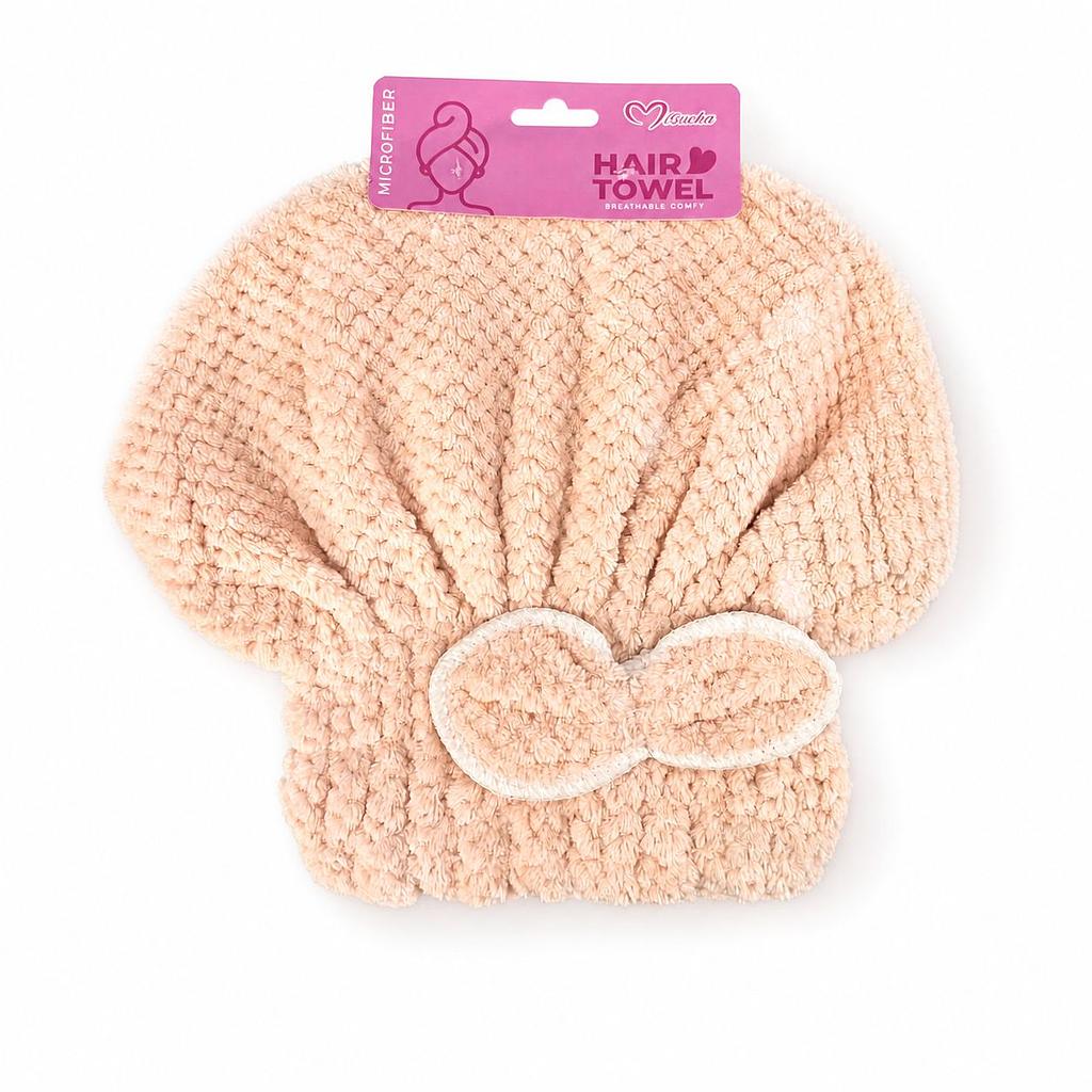 MISUCKA - FIBRA HAIR - DRYING CAP (GRIS) (21-24)